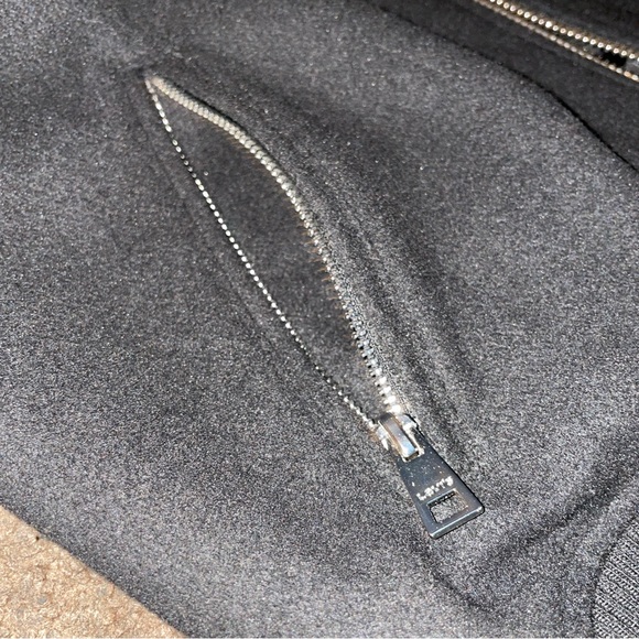 Levi’s Wool-Blend Rib Knit Bomber Jacket - Picture 11 of 11